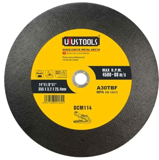 DCM114 – DISCO CORTE METAL 355x3.2x25.4MM